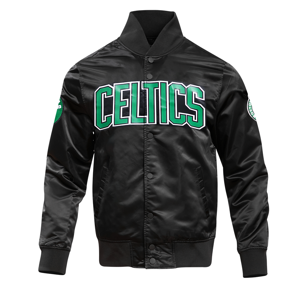 CHAMARRA DE SATÍN NBA BOSTON CELTICS CLASSIC SATIN