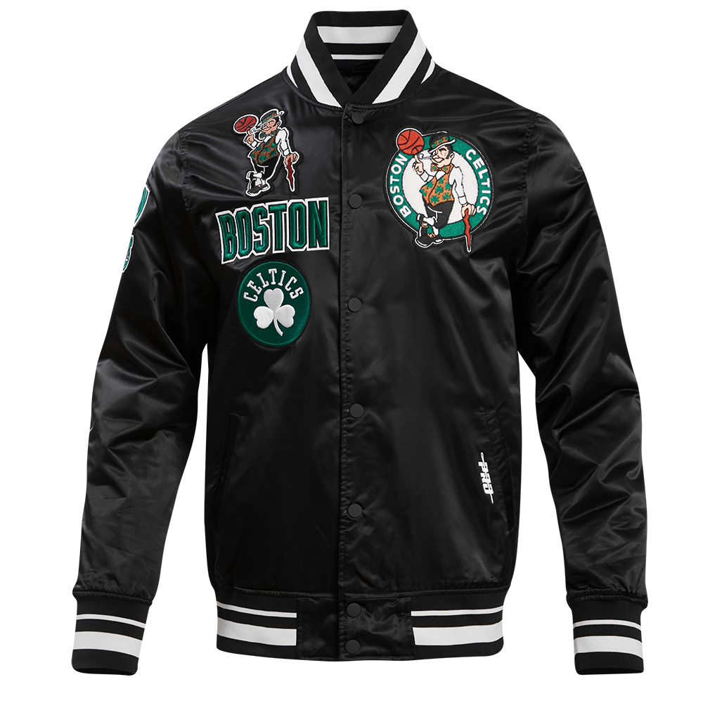 CHAMARRA DE SATÉN NBA BOSTON CELTICS RETRO CLASSICS