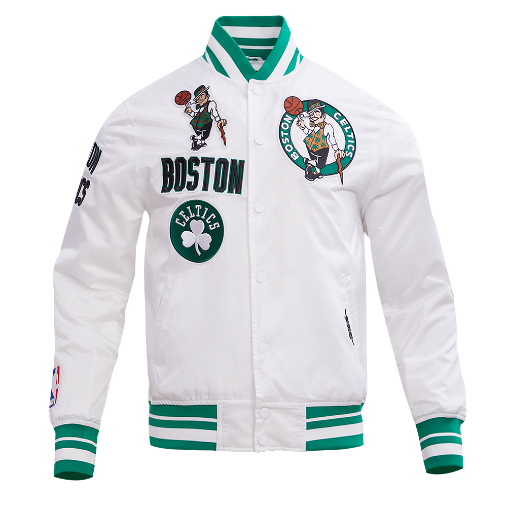 CHAMARRA DE SATÉN NBA BOSTON CELTICS RETRO CLASSICS