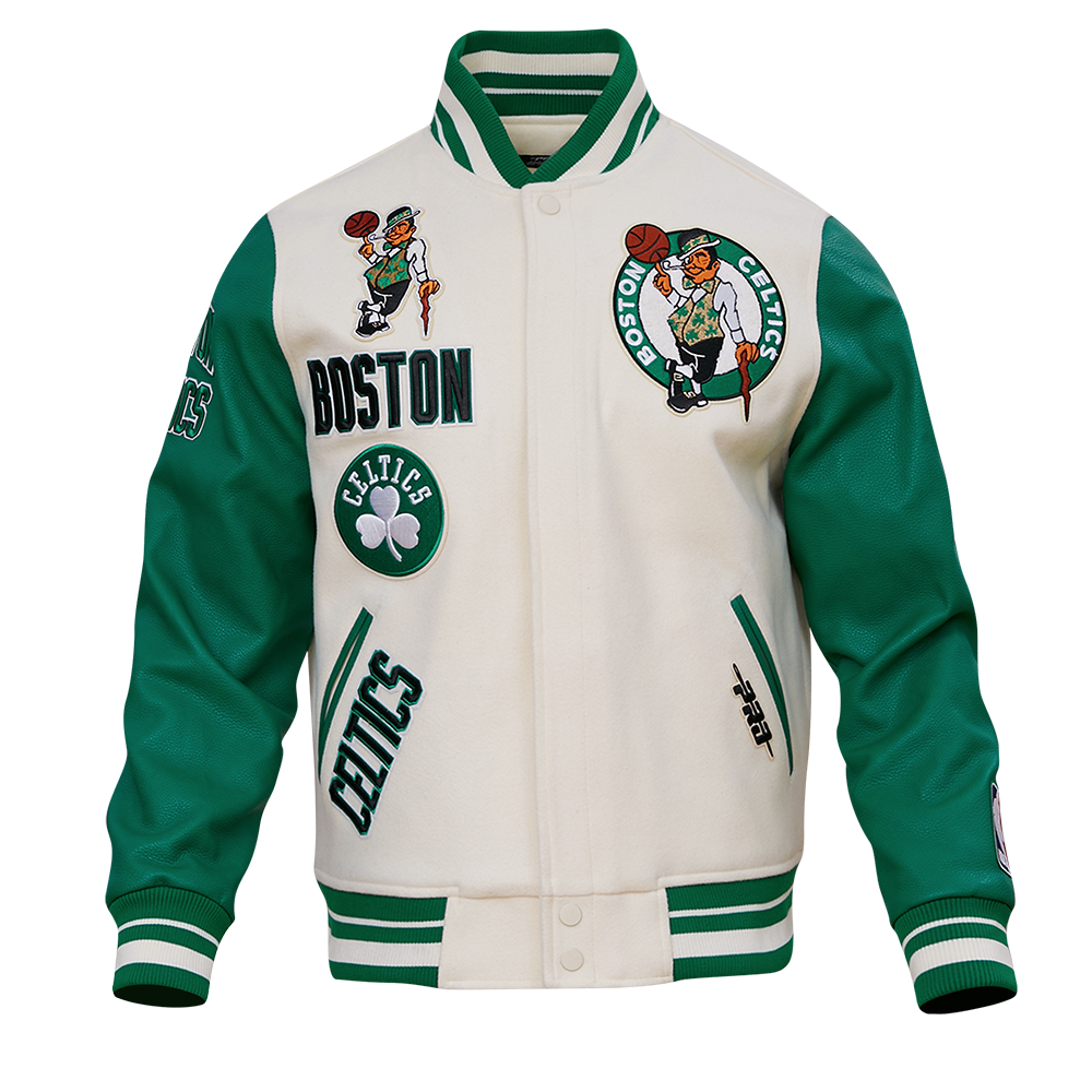 CHAMARRA UNIVERSITARIA NBA BOSTON CELTICS RETRO CLASSICS