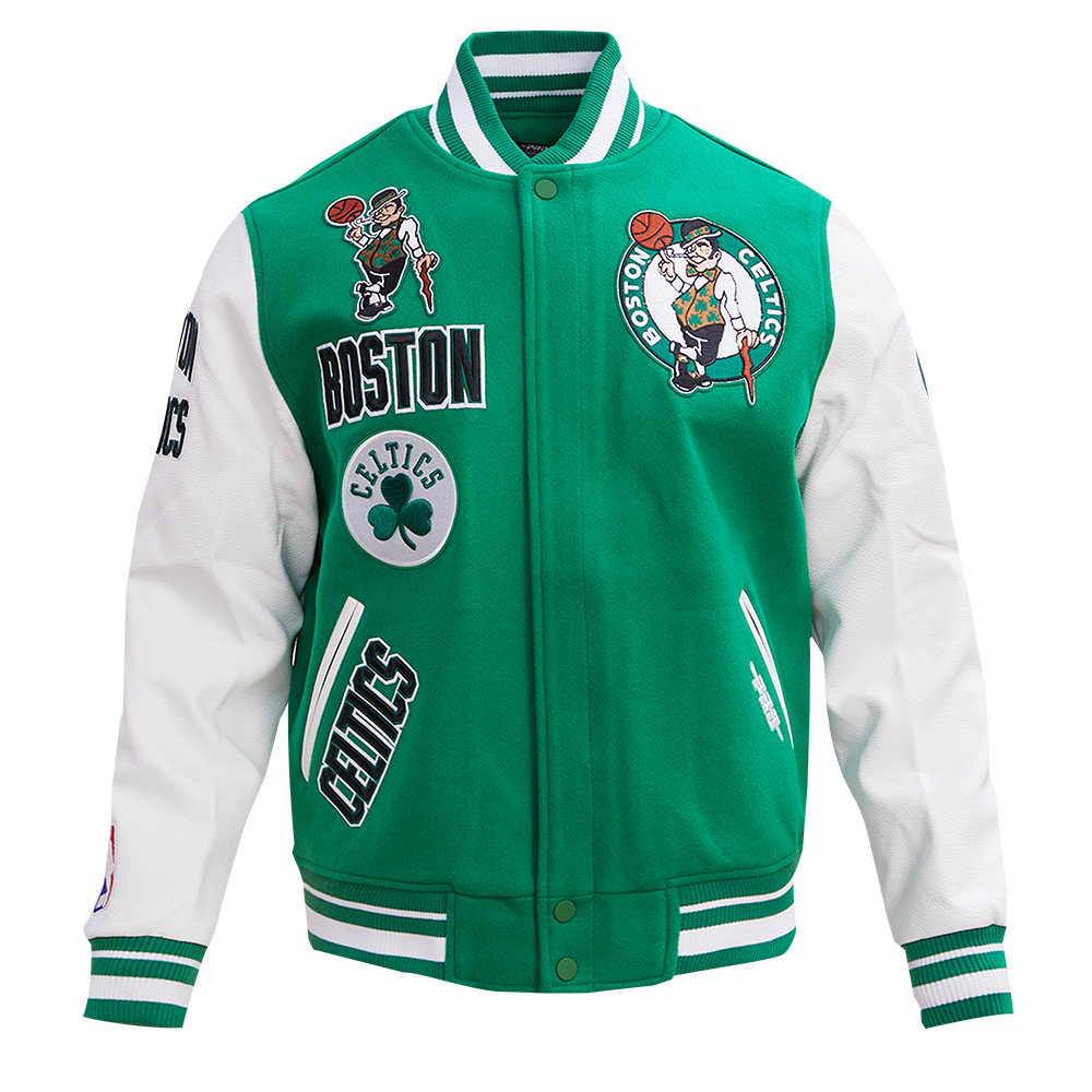 CHAMARRA UNIVERSITARIA NBA BOSTON CELTICS RETRO CLASSICS
