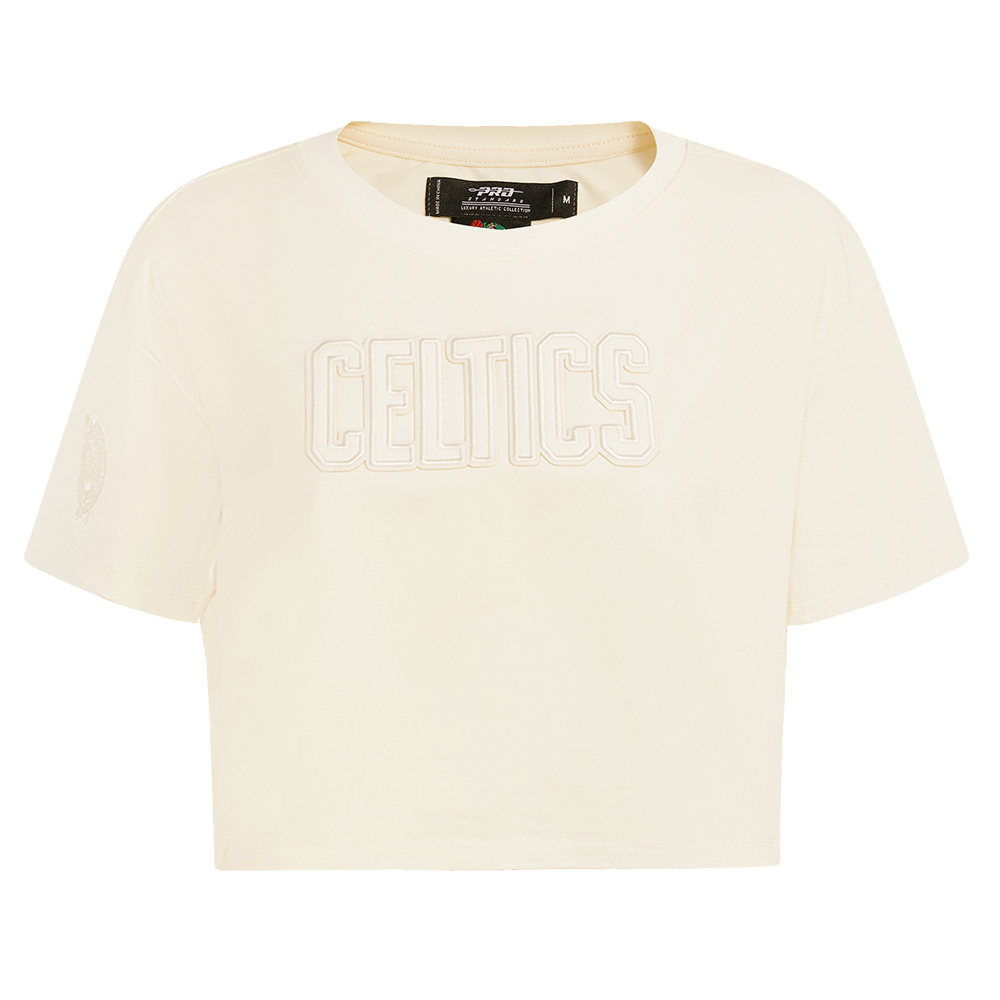 PLAYERA CROP NBA BOSTON CELTICS NEUTRAL PARA MUJER