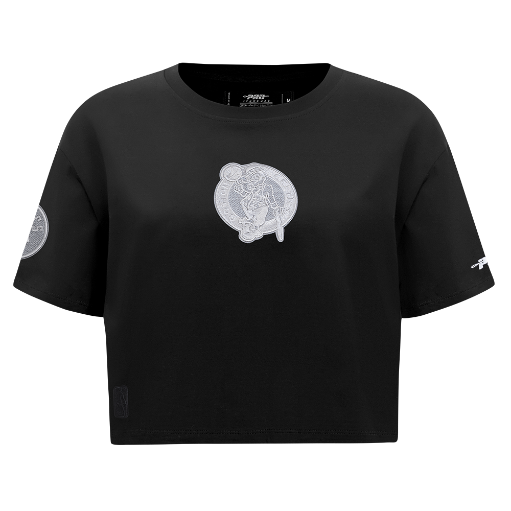 PLAYERA CROP NBA BOSTON CELTICS REVERSE FRENCH TERRY PARA MUJER