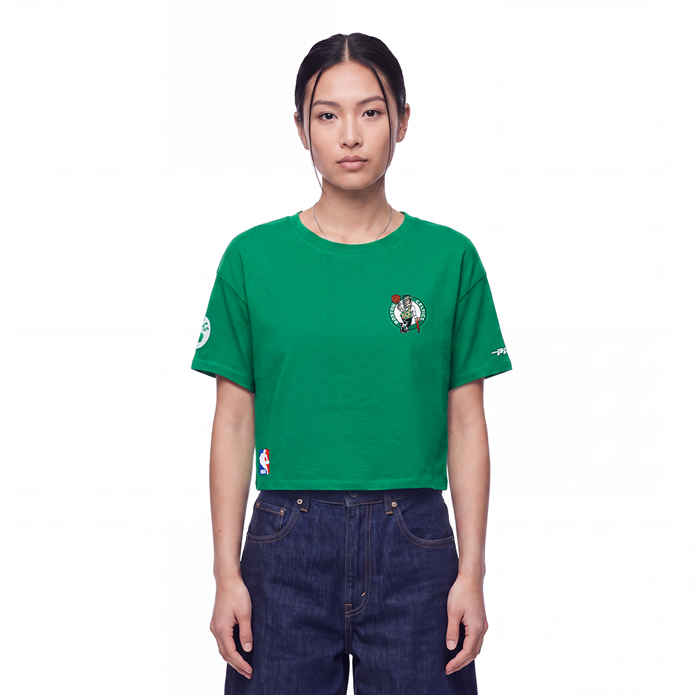 PLAYERA NBA BOSTON CELTICS CLASSIC CHENILLE PARA MUJER