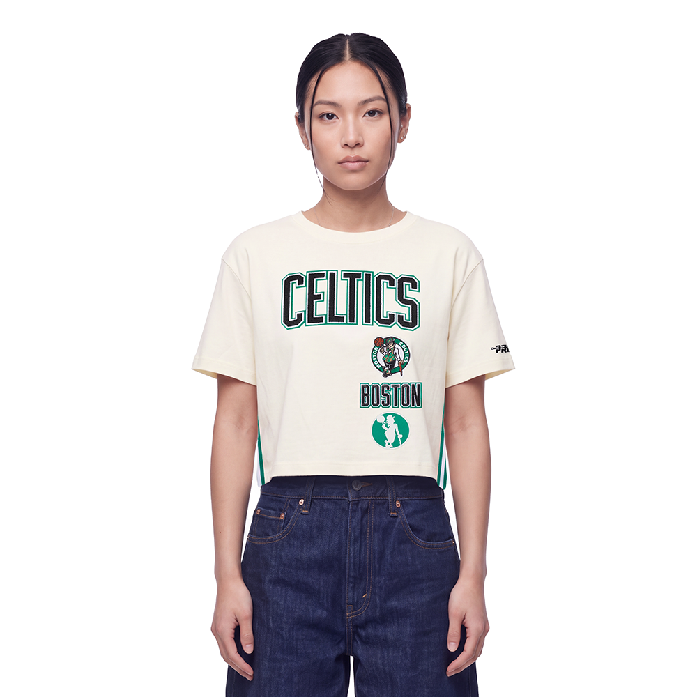 PLAYERA NBA BOSTON CELTICS RETRO CLASSICS PARA MUJER