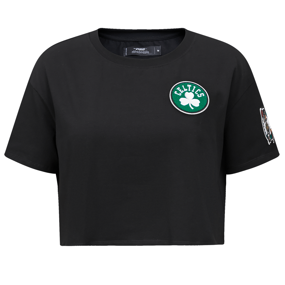 PLAYERA CROP NBA BOSTON CELTICS CLASSIC ESSENTIALS PARA MUJER