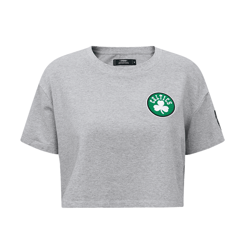PLAYERA CROP NBA BOSTON CELTICS CLASSIC ESSENTIALS PARA MUJER