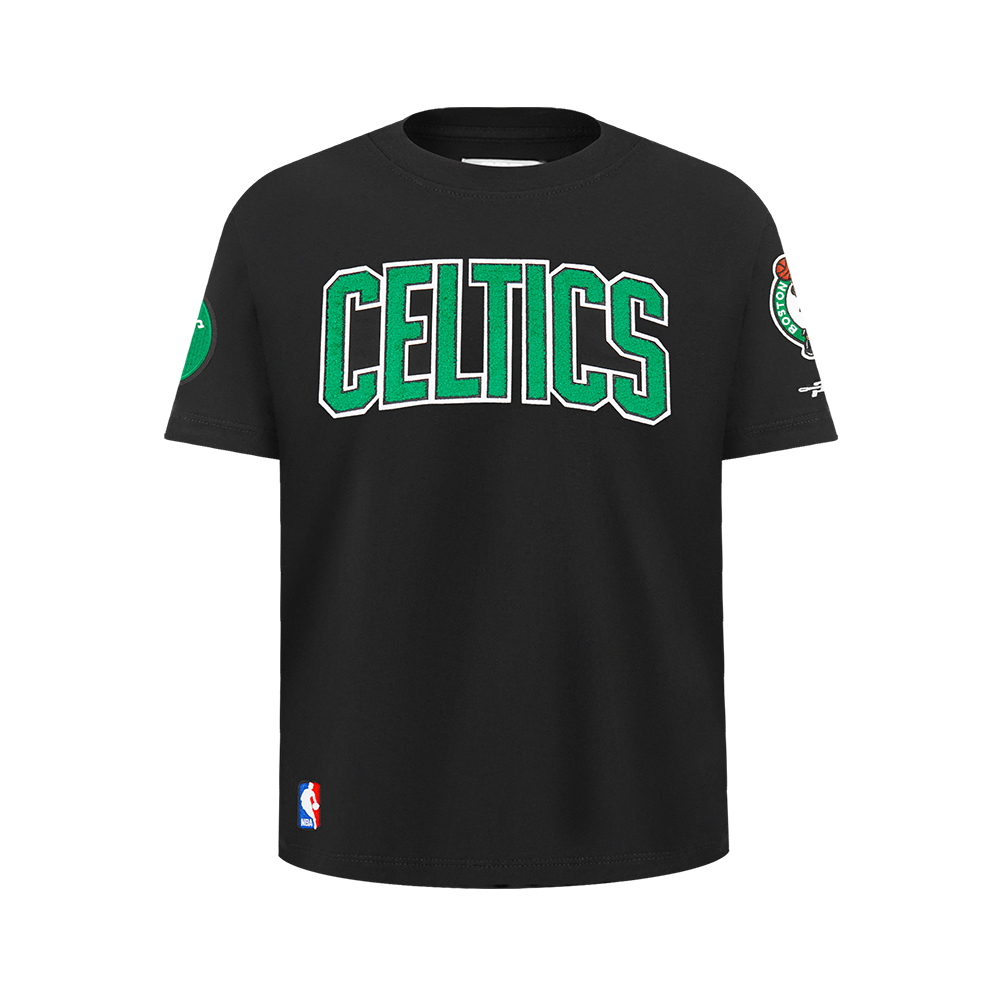 PLAYERA NBA BOSTON CELTICS CLASSIC CHENILLE PARA NIÑO JUNIOR