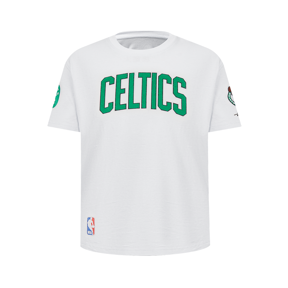 PLAYERA NBA BOSTON CELTICS CLASSIC CHENILLE PARA NIÑO JUNIOR