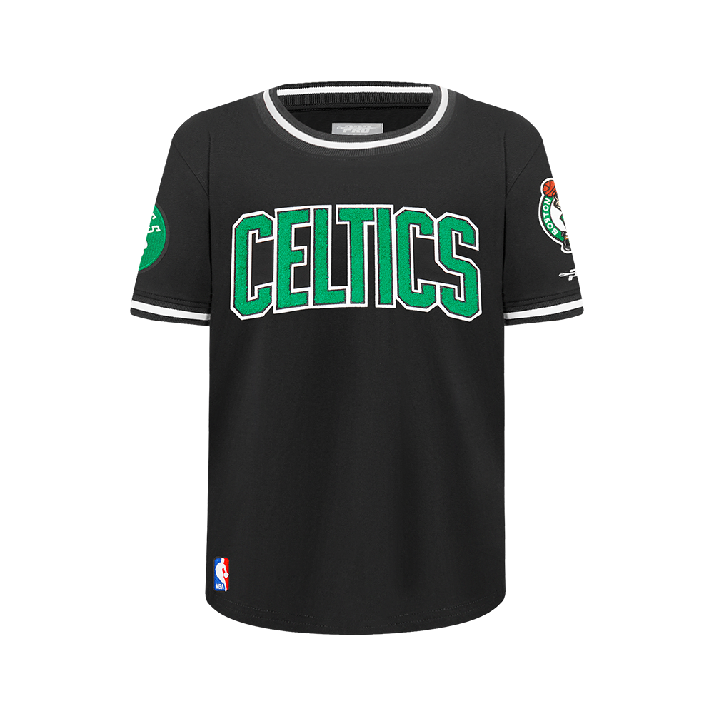 PLAYERA NBA BOSTON CELTICS CLASSIC CHENILLE PARA NIÑO JUNIOR