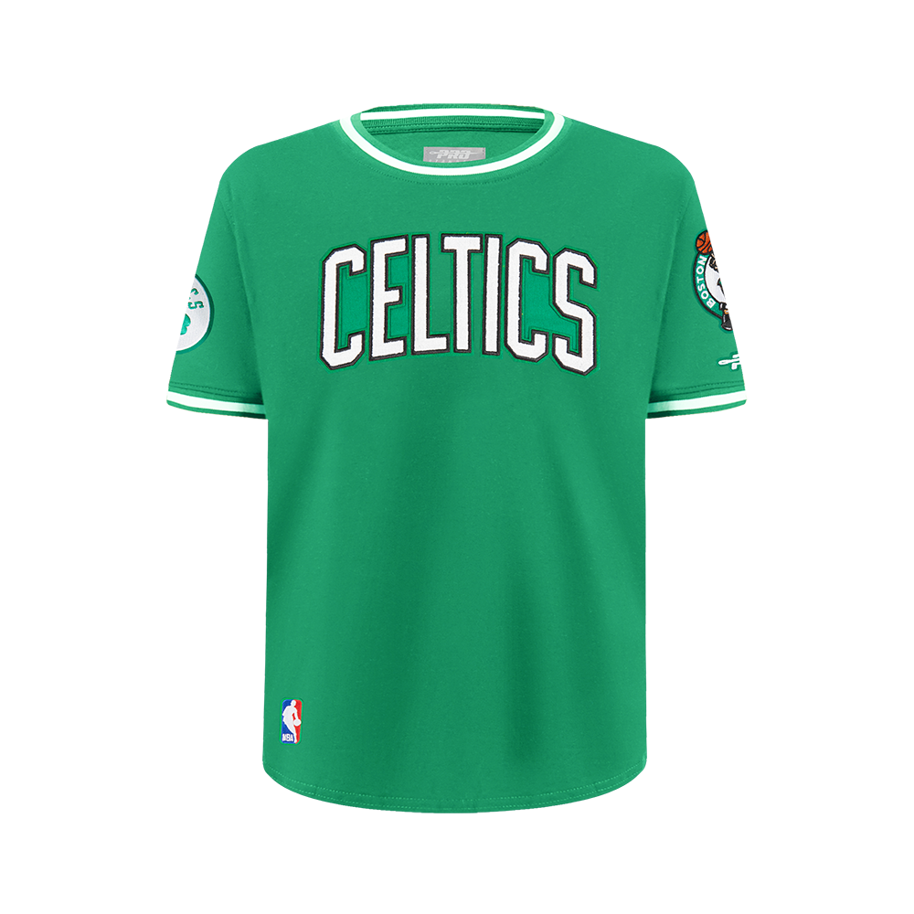 PLAYERA NBA BOSTON CELTICS CLASSIC CHENILLE PARA NIÑO JUNIOR