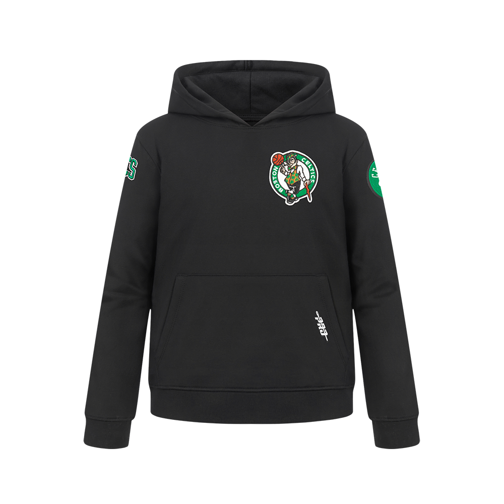 SUDADERA CON GORRO NBA BOSTON CELTICS CLASSIC CHENILLE PARA NIÑO JUNIOR