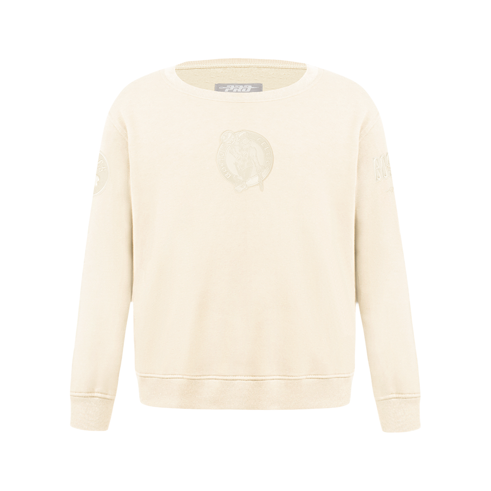 SUDADERA DE CUELLO REDONDO NBA BOSTON CELTICS NEUTRAL PARA NIÑO JUNIOR