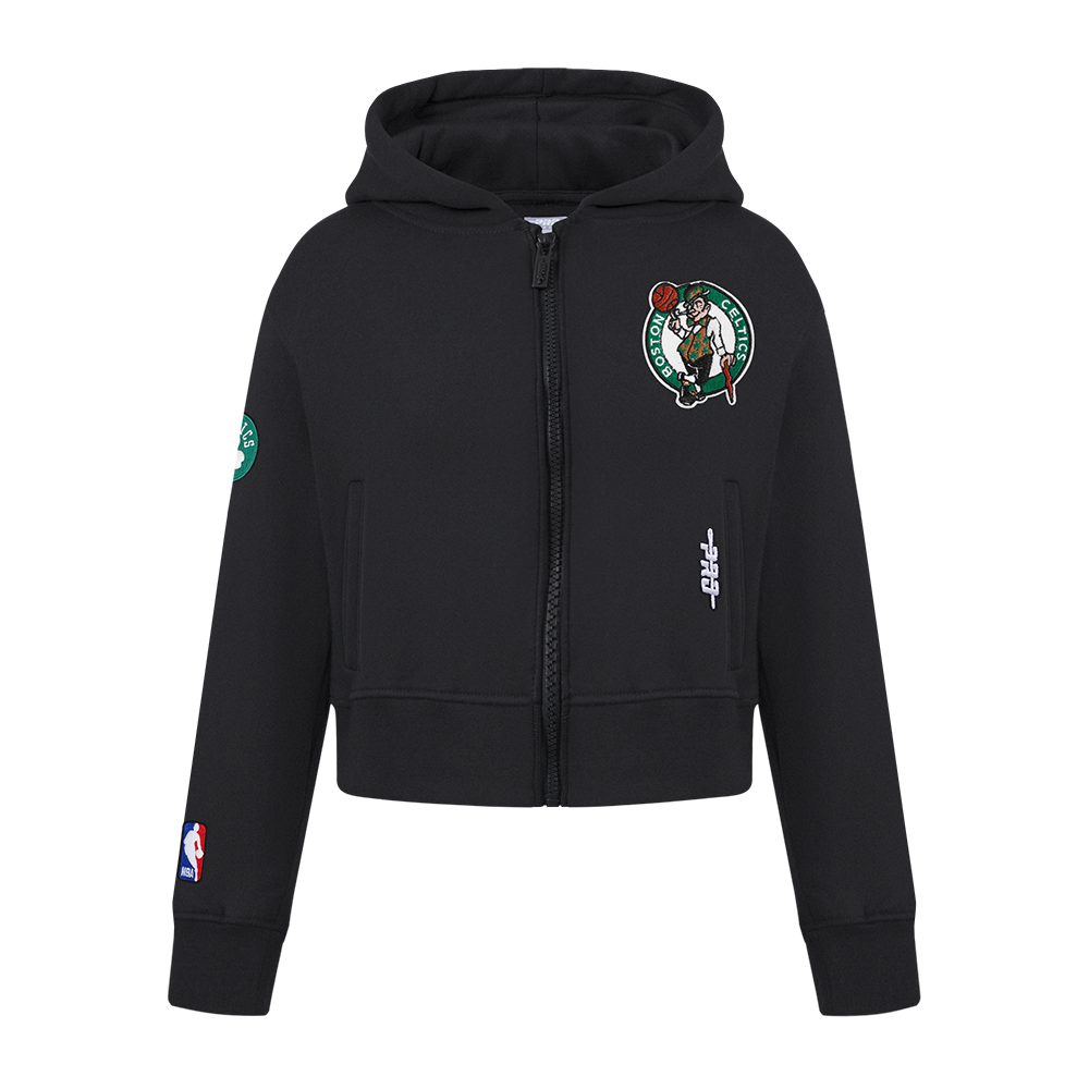 SUDADERA CON CIERRE NBA BOSTON CELTICS CLASSIC ESSENTIALS PARA NIÑA JUNIOR