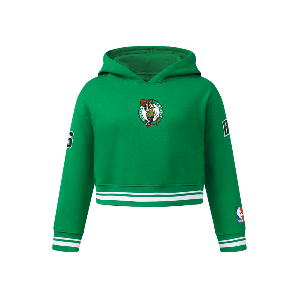 SUDADERA CON GORRO NBA BOSTON CELTICS RETRO CLASSICS PARA NIÑA JUNIOR