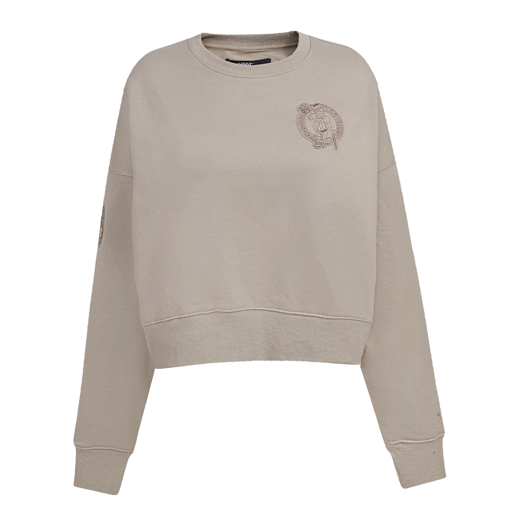 SUDADERA DE CUELLO REDONDO NBA BOSTON CELTICS NEUTRAL PARA MUJER