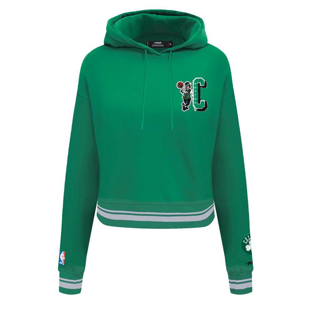 SUDADERA CON GORRO NBA BOSTON CELTICS MASH UP PARA MUJER