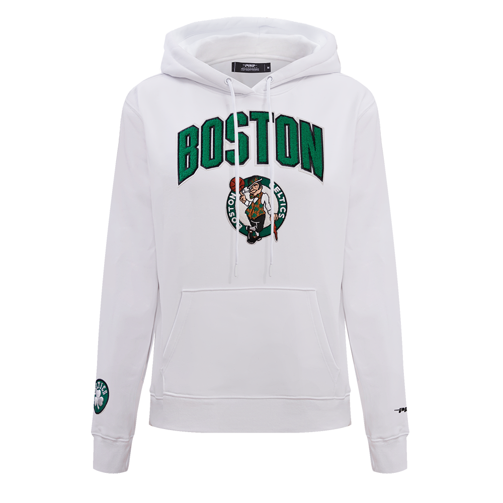 SUDADERA CON GORRO NBA BOSTON CELTICS CLASSIC ESSENTIALS PARA MUJER