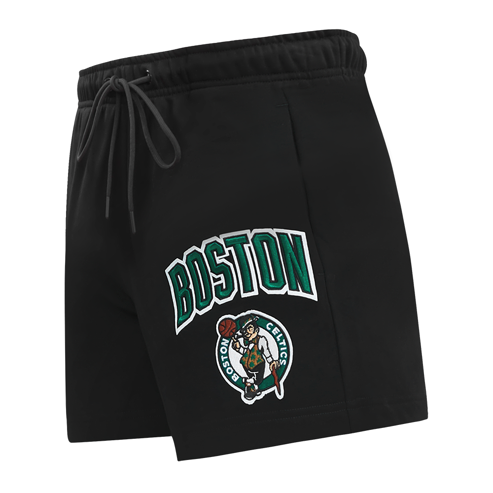 SHORTS DE ALGODÓN NBA BOSTON CELTICS CLASSIC ESSENTIALS PARA MUJER