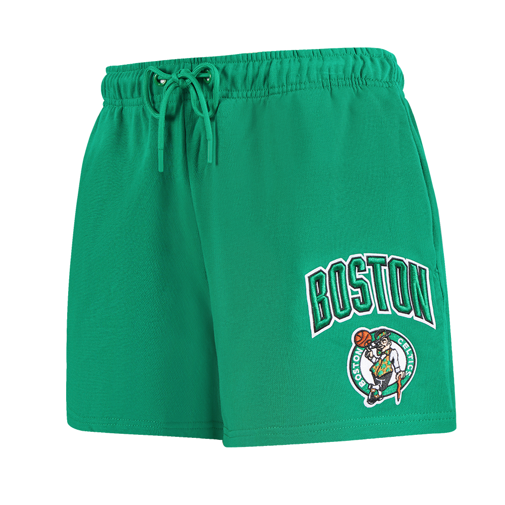 SHORTS DE ALGODÓN NBA BOSTON CELTICS CLASSIC ESSENTIALS PARA MUJER