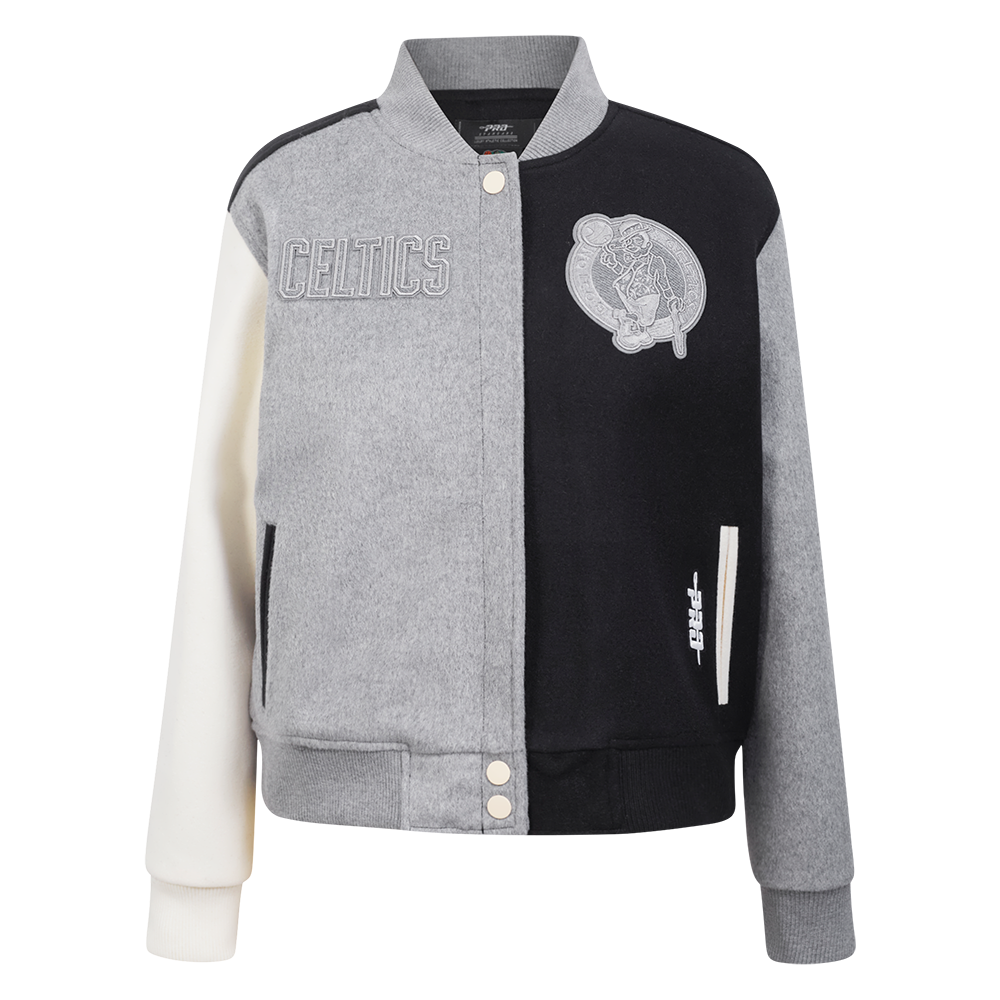 CHAMARRA UNIVERSITARIA NBA BOSTON CELTICS REVERSE FRENCH TERRY PARA MUJER