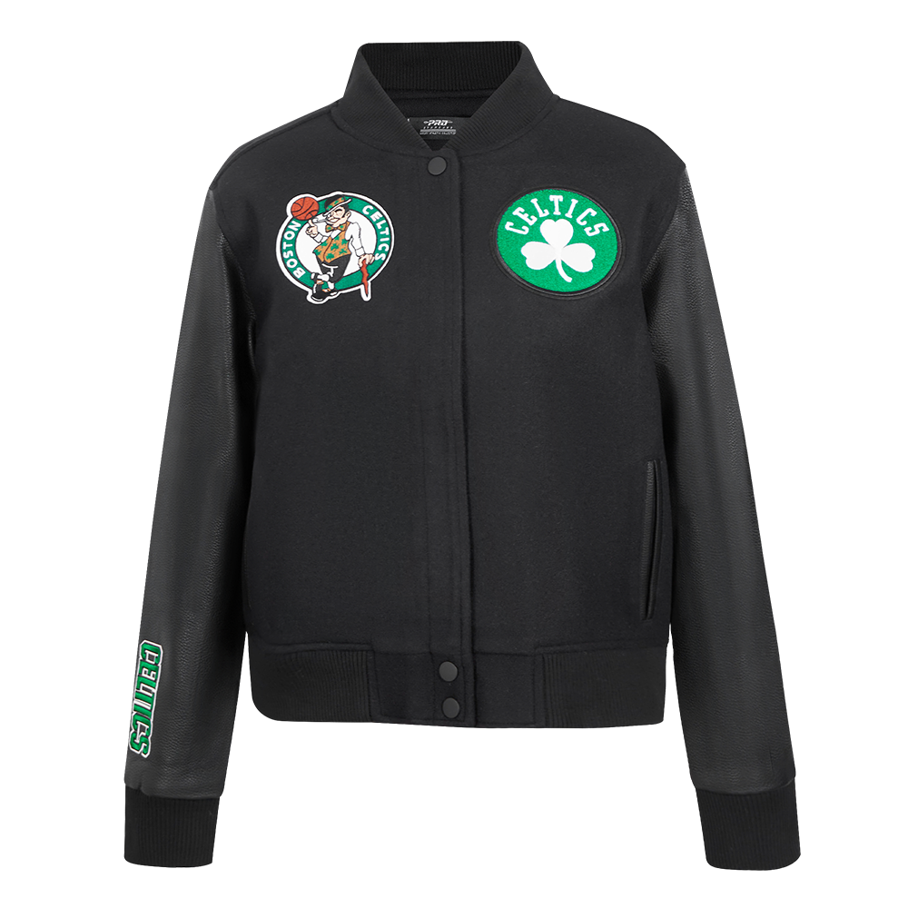 CHAMARRA UNIVERSITARIA NBA BOSTON CELTICS CLASSIC ESSENTIALS PARA MUJER