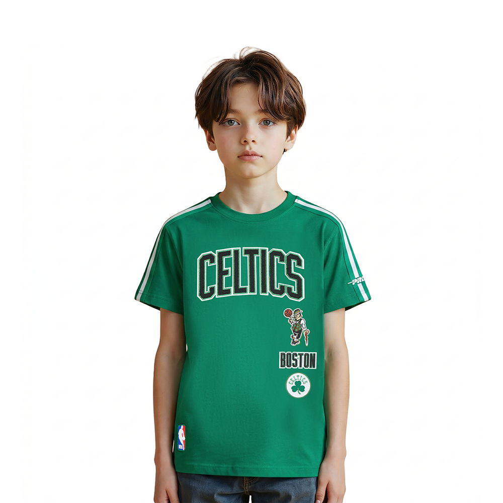 PLAYERA NBA BOSTON CELTICS RETRO CLASSICS PARA NIÑO
