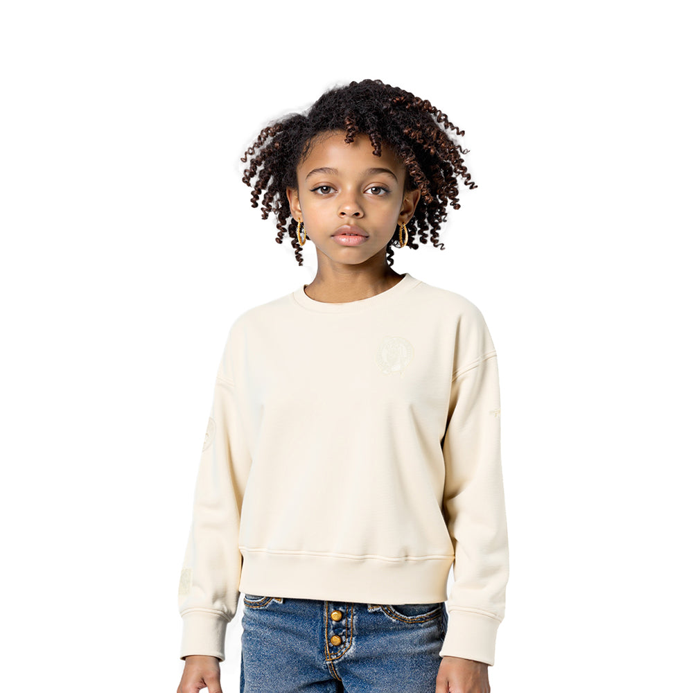 SUDADERA DE CUELLO REDONDO NBA BOSTON CELTICS NEUTRAL PARA NIÑA