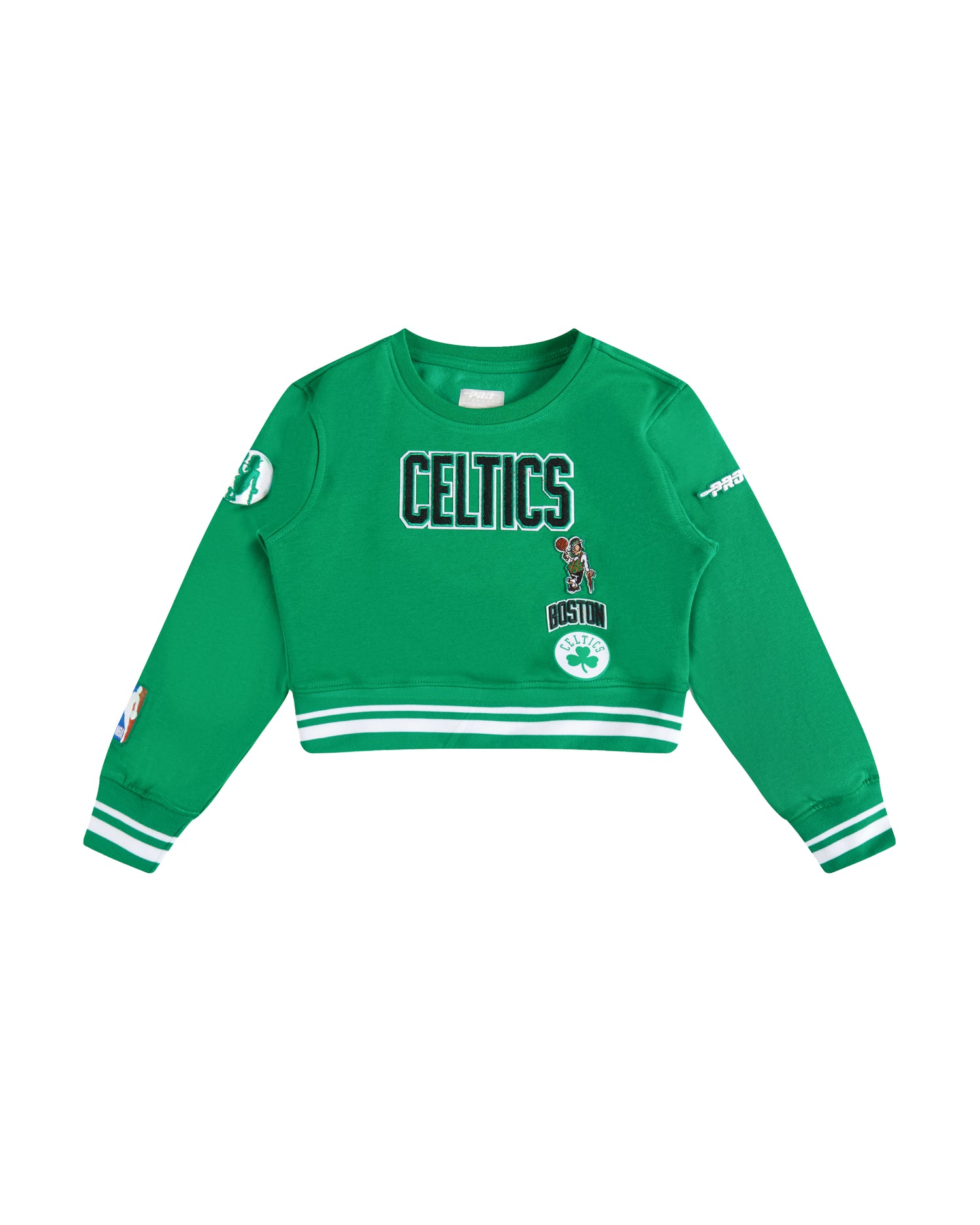 SUDADERA DE CUELLO REDONDO NBA BOSTON CELTICS RETRO CLASSICS PARA NIÑA