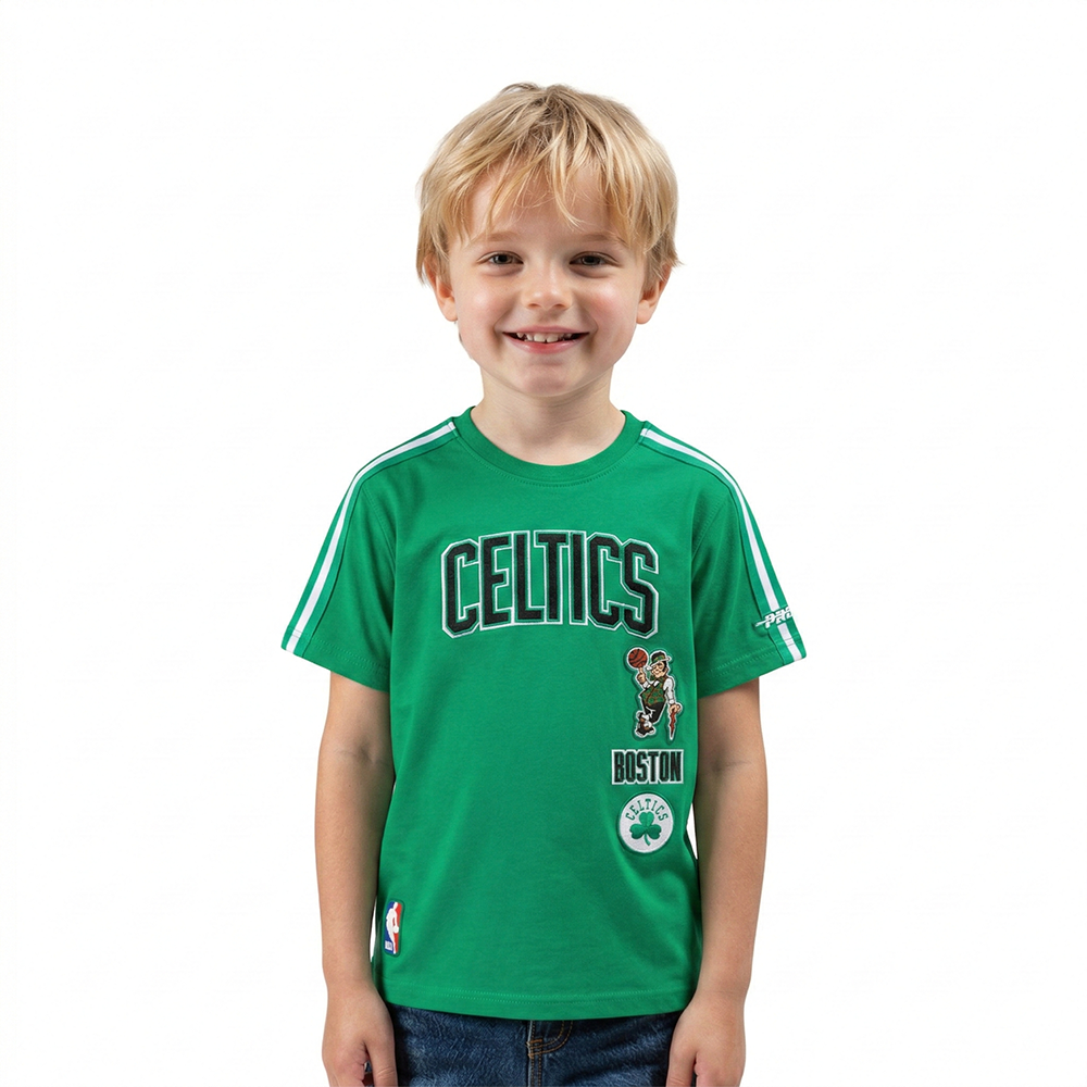 PLAYERA NBA BOSTON CELTICS RETRO CLASSICS PARA BEBÉ NIÑO