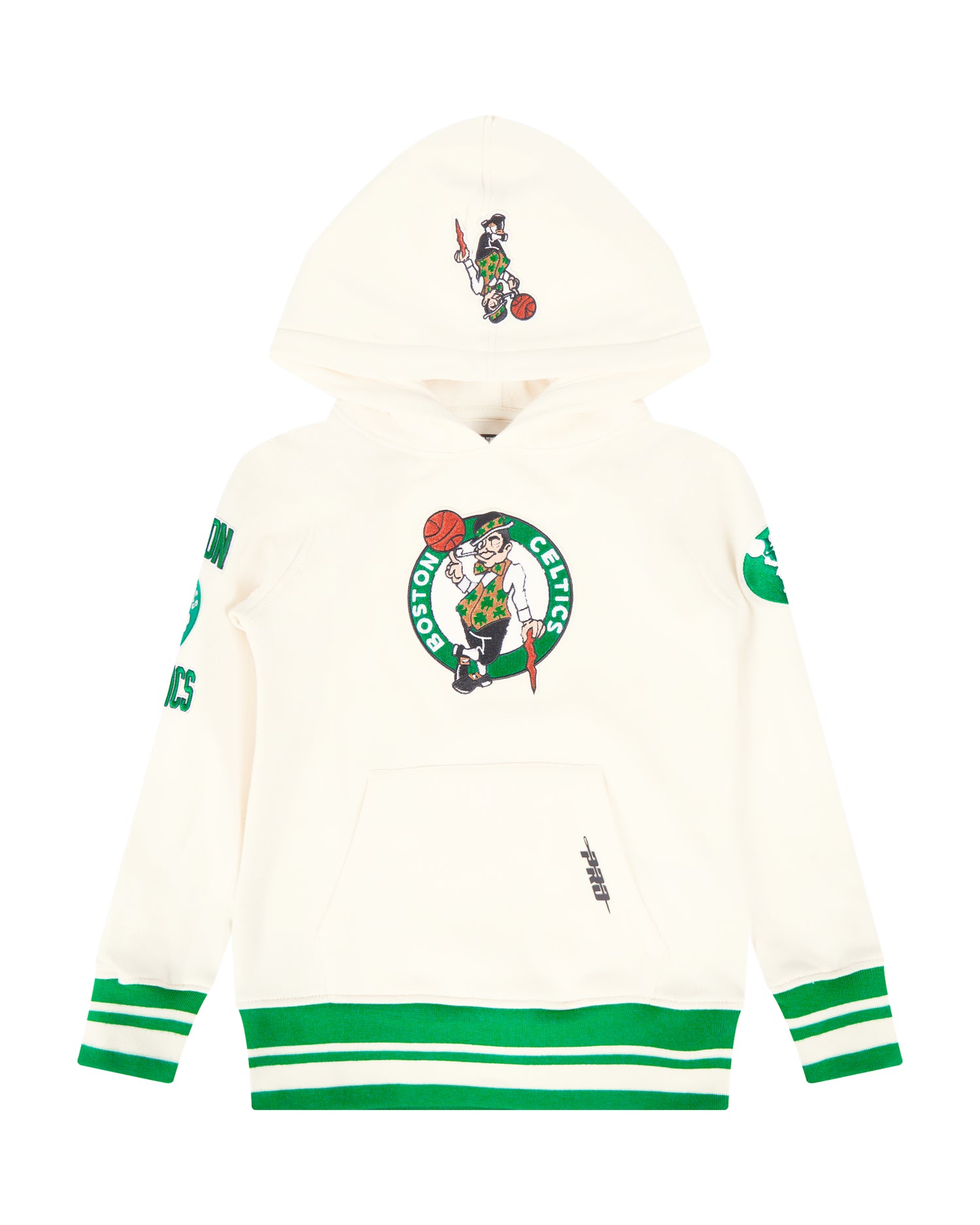 SUDADERA CON GORRO NBA BOSTON CELTICS RETRO CLASSICS PARA BEBÉ NIÑO