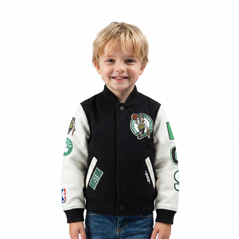 CHAMARRA UNIVERSITARIA NBA BOSTON CELTICS CLASSIC CHENILLE PARA BEBÉ NIÑO