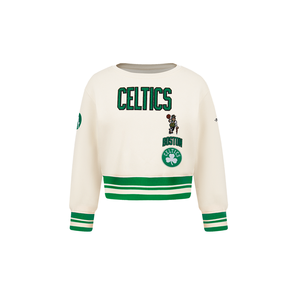 SUDADERA DE CUELLO REDONDO NBA BOSTON CELTICS RETRO CLASSICS PARA BEBÉ NIÑA