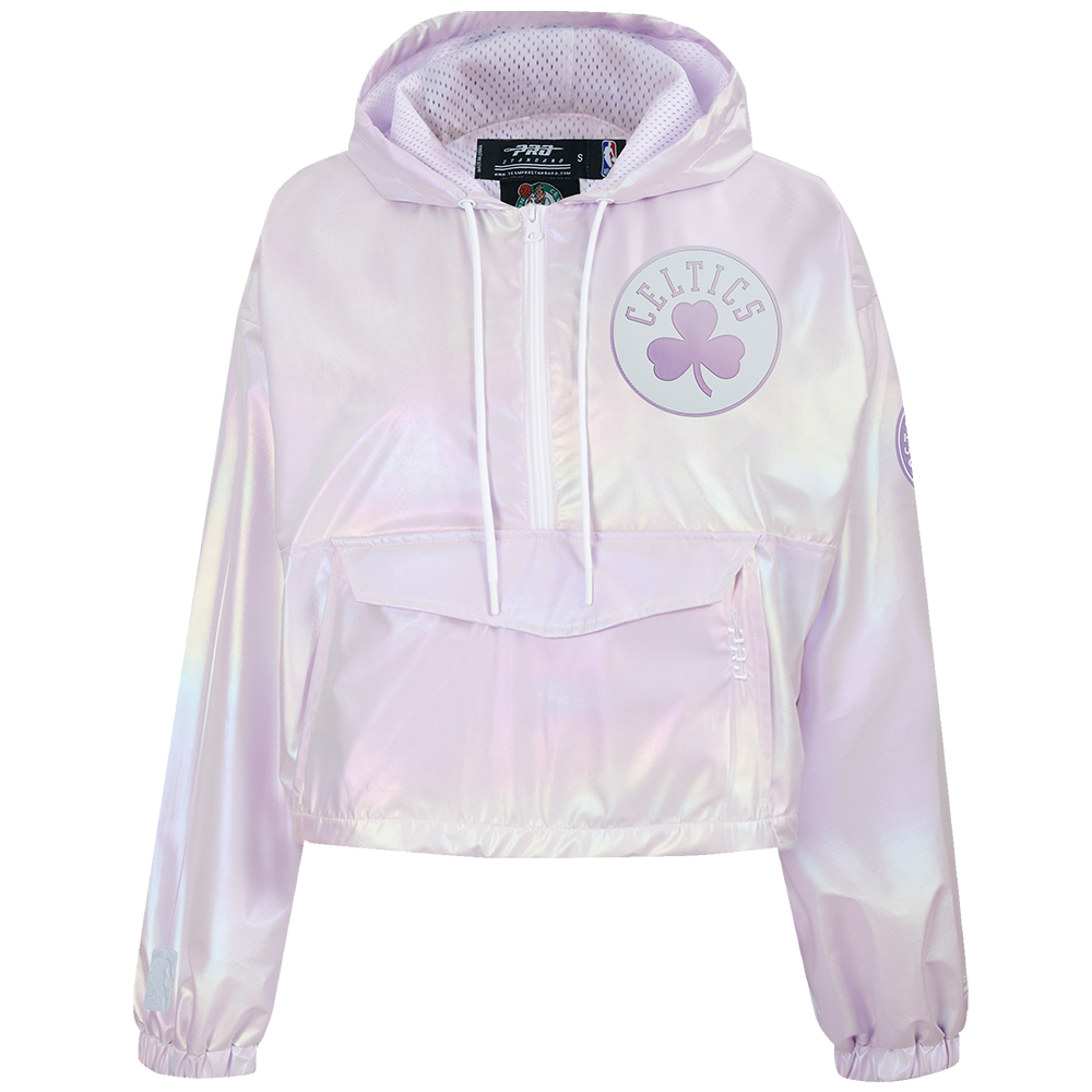 CHAMARRA ROMPEVIENTOS NBA BOSTON CELTICS HOLOGRAM PARA MUJER