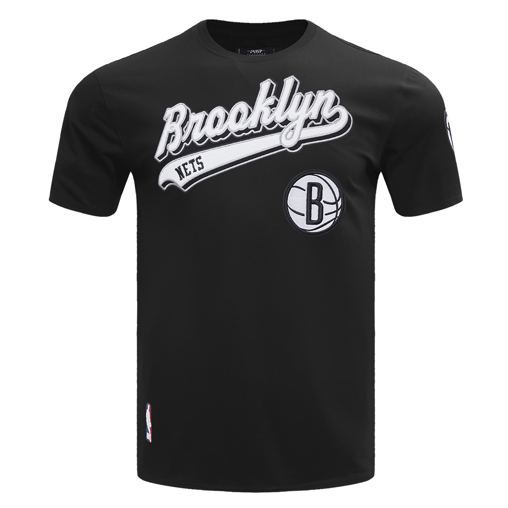 PLAYERA NBA BROOKLYN NETS SCRIPT TAIL