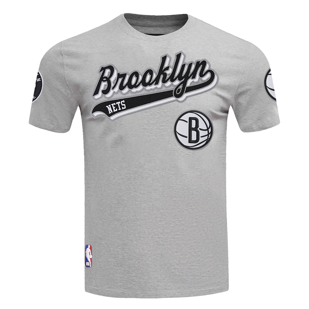 PLAYERA NBA BROOKLYN NETS SCRIPT TAIL