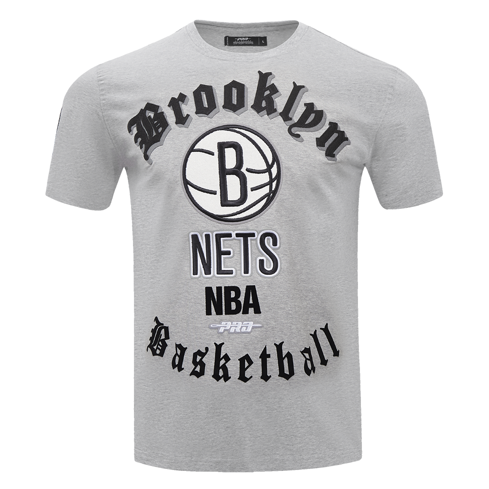 PLAYERA NBA BROOKLYN NETS OLD ENGLISH