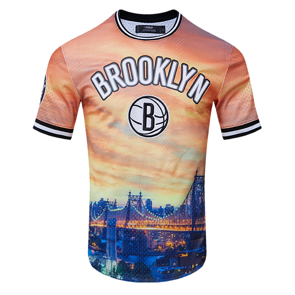 JERSEY NBA BROOKLYN NETS CITY SCAPE