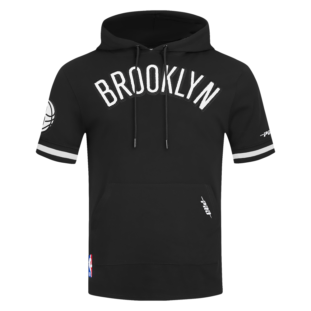 SUDADERA DE MANGA CORTA NBA BROOKLYN NETS CLASSIC CHENILLE
