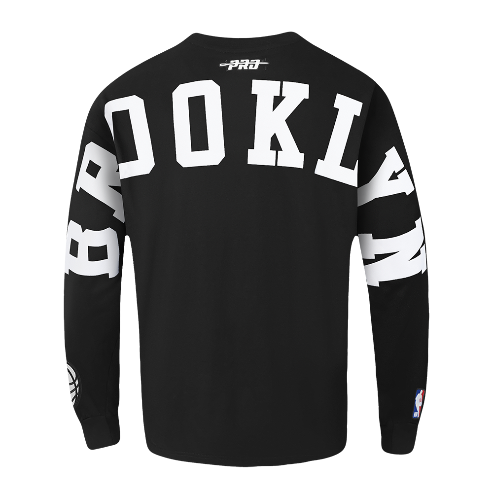 PLAYERA DE MANGA LARGA NBA BROOKLYN NETS WINGSPAN