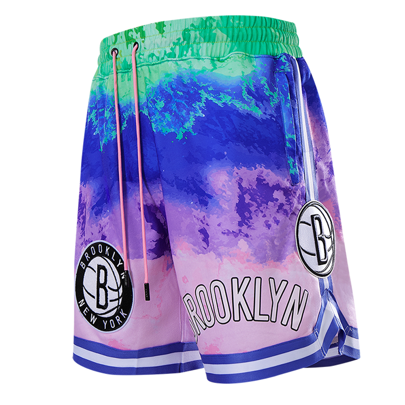 SHORTS DE BASQUETBOL NBA BROOKLYN NETS CLASSIC CHENILLE