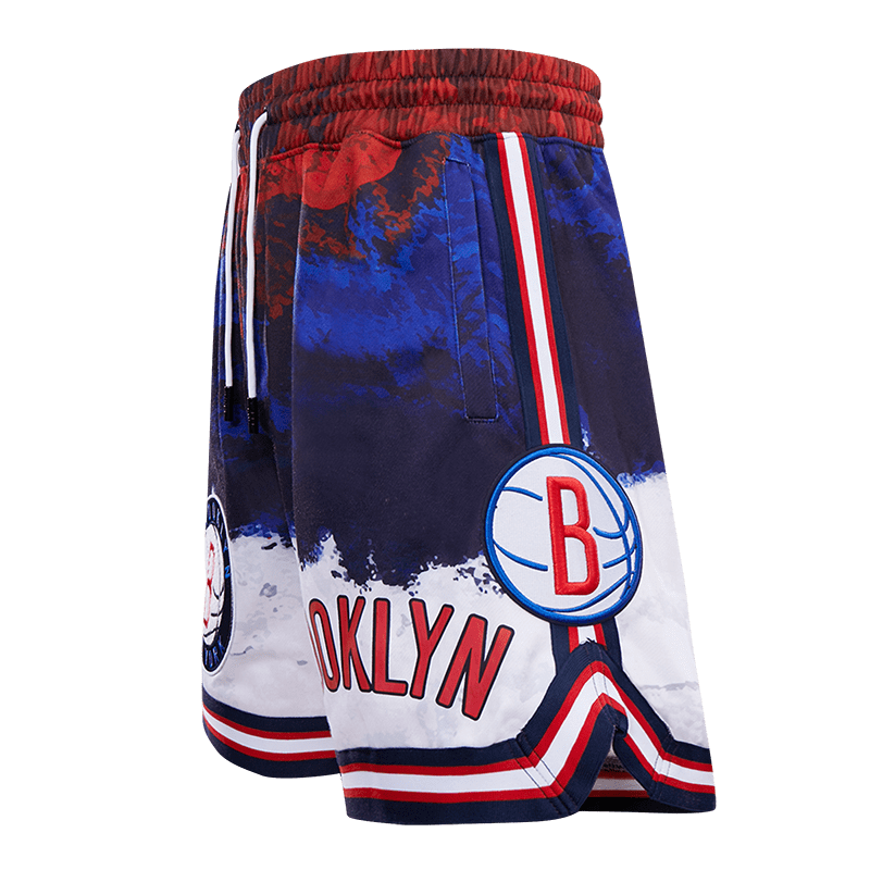 SHORTS DE BASQUETBOL NBA BROOKLYN NETS CLASSIC CHENILLE