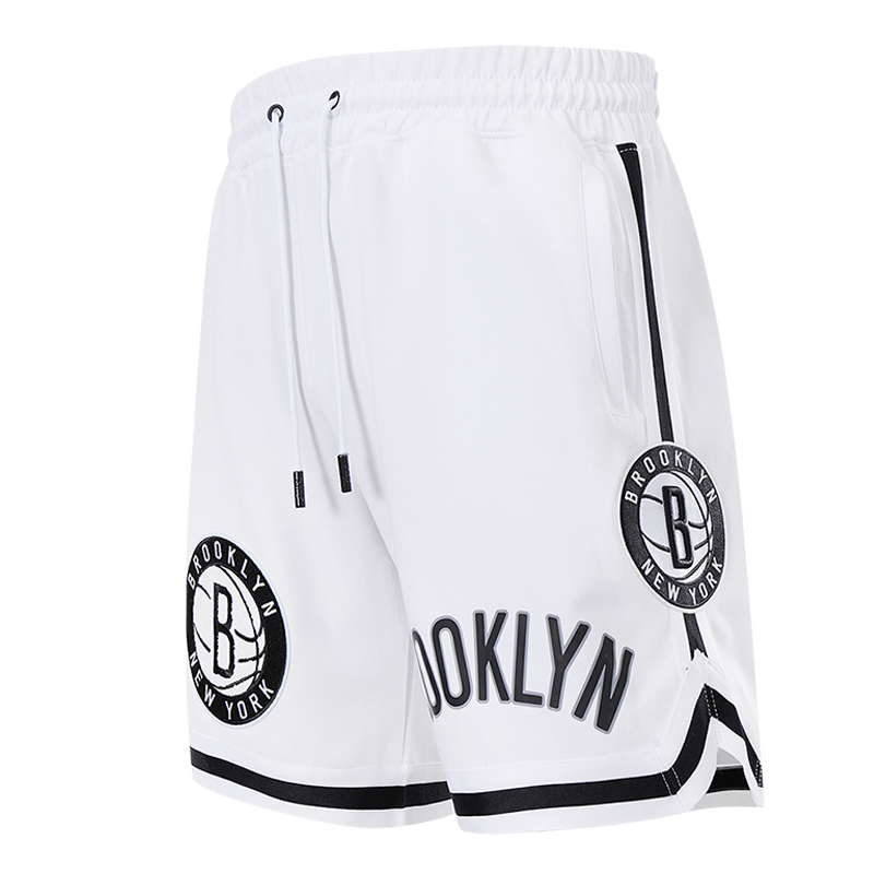 SHORTS DE BASQUETBOL NBA BROOKLYN NETS CLASSIC CHENILLE