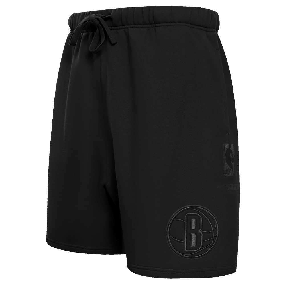 SHORTS DE ALGODÓN NBA BROOKLYN NETS NEUTRAL