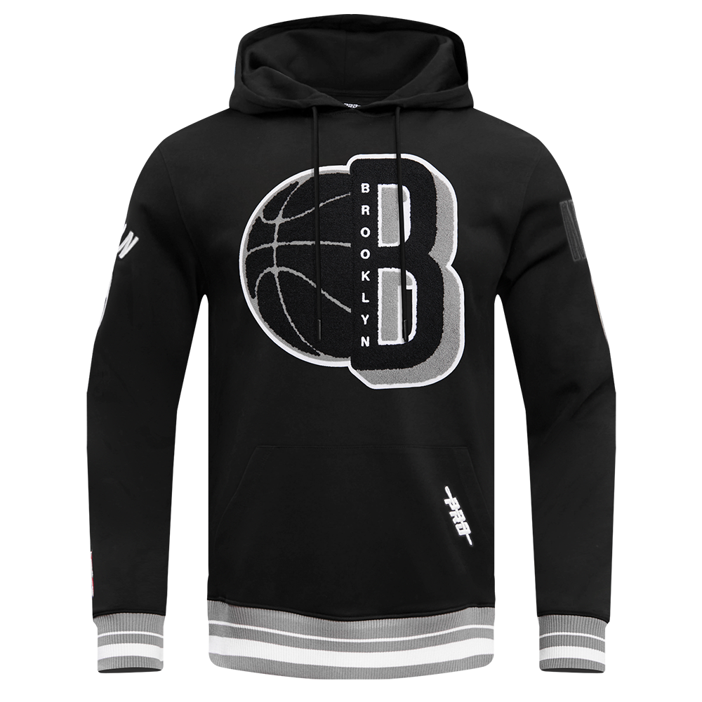 SUDADERA CON GORRO NBA BROOKLYN NETS MASH UP