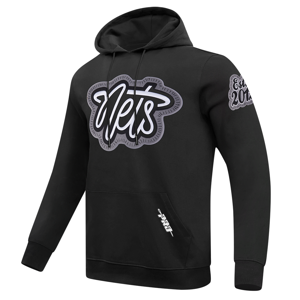 SUDADERA CON GORRO NBA BROOKLYN NETS DIY PICK STITCH