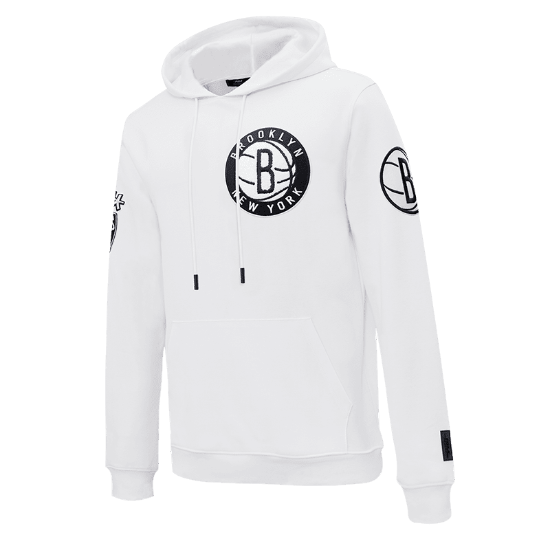 SUDADERA CON GORRO NBA BROOKLYN NETS CLASSIC CHENILLE