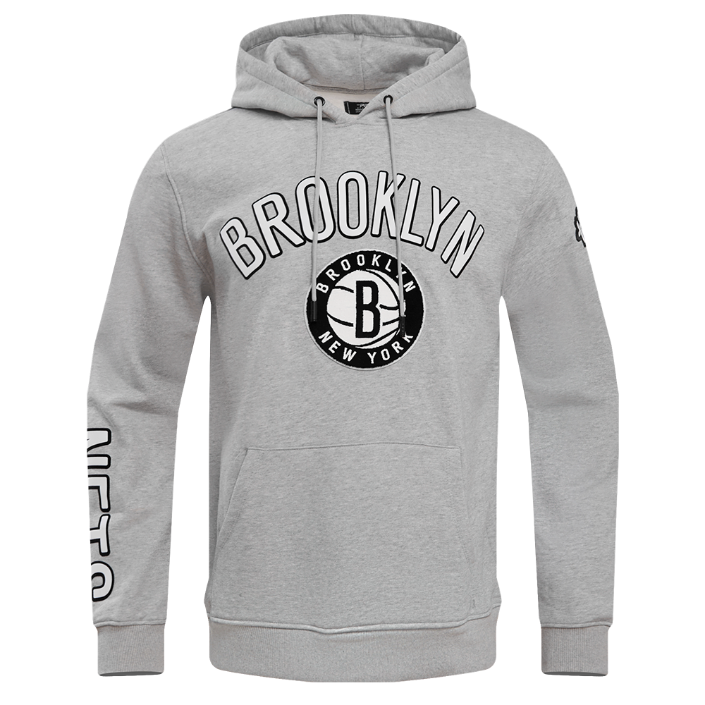 SUDADERA CON GORRO NBA BROOKLYN NETS CLASSIC BRISTLE