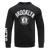 SUDADERA DE CUELLO REDONDO NBA BROOKLYN NETS CLASSIC BRISTLE