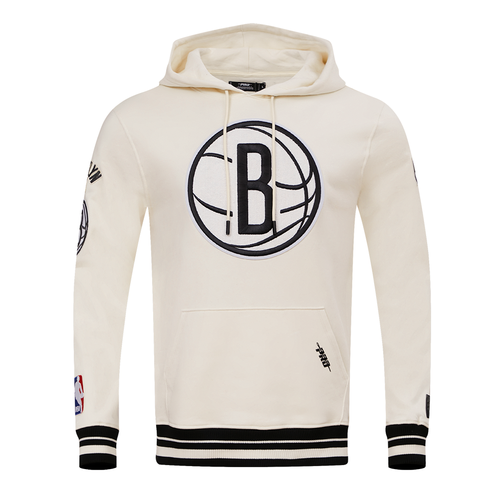 SUDADERA CON GORRO NBA BROOKLYN NETS RETRO CLASSICS